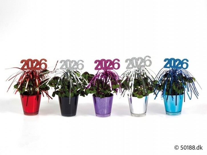 Oxalis deppei T 6 Glas Topf Mix mit 2026 Stecker